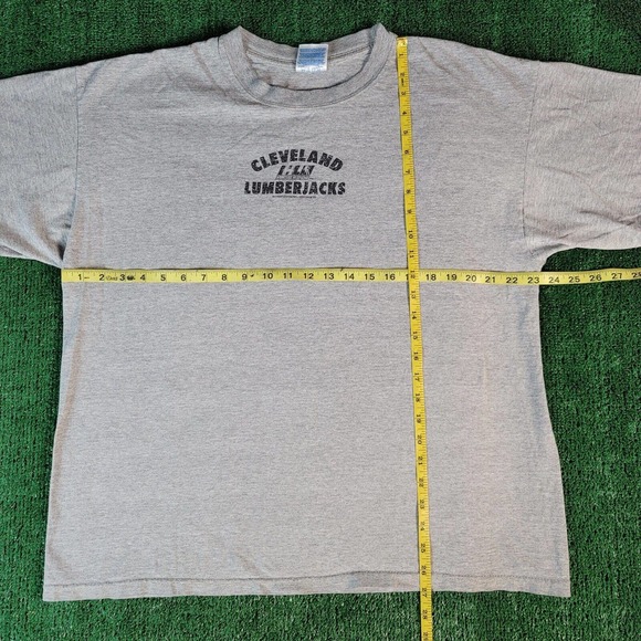 Vintage 90s CLEVELAND LUMBERJACKS T-Shirt XL IHL Hockey 1999 - Picture 7 of 7
